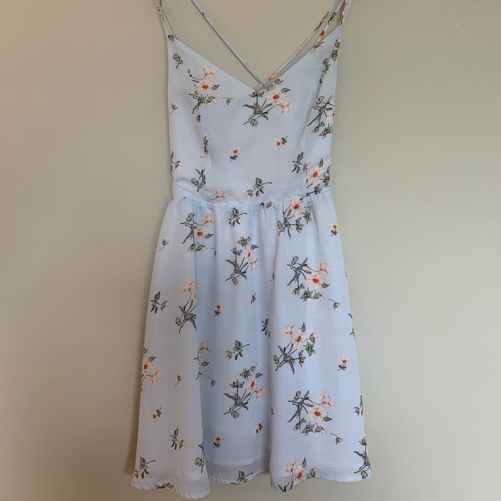 Summer floral dress